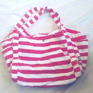 Striped Beach Bag